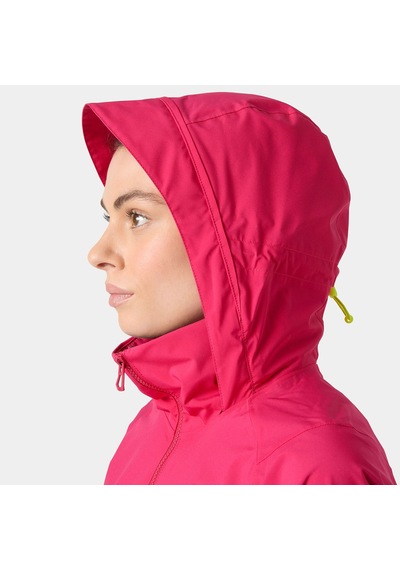 Helly Hansen W Hp Racıng Hooded Mont Çok Renkli