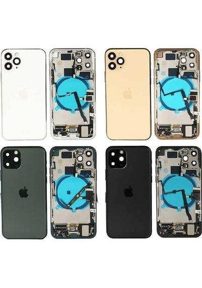 Apple Uyumlu iPhone 11 Pro Full Dolu Kasa Siyah