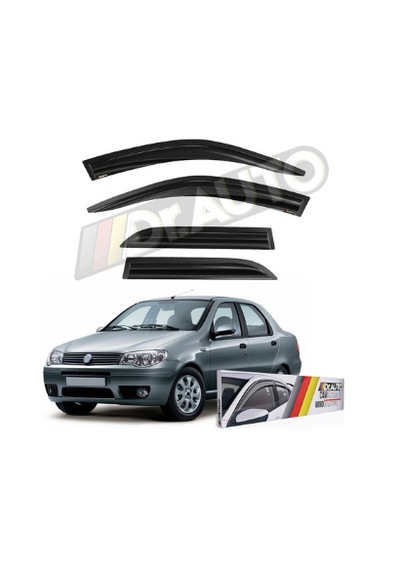 Fiat Albea Cam Rüzgarlığı 4'lü
