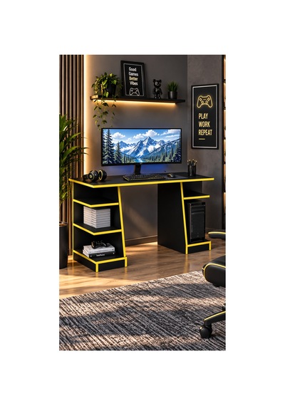 Arvex Oyuncu Masası - Bilgisayar Masası - Gamer Masası Siyah &sarı Siyah-sarı - 906139974 Siyah-sarı Arvex Oyuncu Masası - Bilgisayar Masası - Gamer Masası Siyah &sarı Siyah-sarı - 906139974 Siyah-sarı