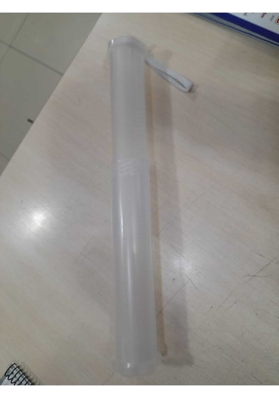 Sanatsal Fırça Saklama Tüpü Iki Kademeli