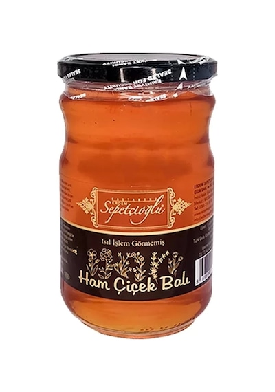 Erdem Sepetçioğlu Doğal Ham Çiçek Balı Isıl İşlem Görmemiş 850 G
