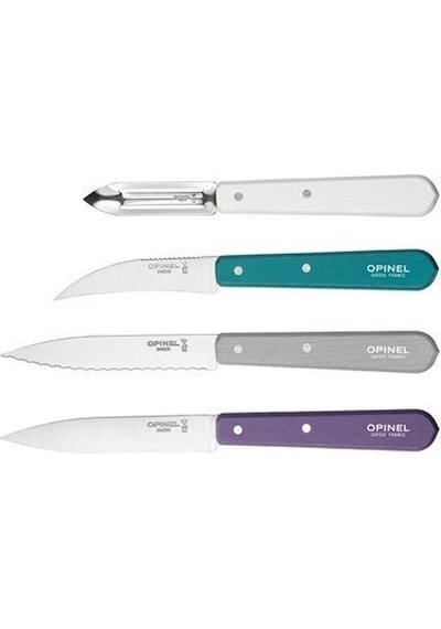 Opinel 4 Lu Renkli Kamp Bıçak Seti (001939) Çok Renkli