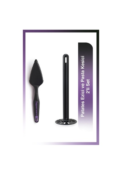 Tupperware Patates Ezici + Pasta Kesici 2'li