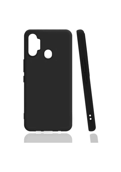Tecno Spark 7 Pro Kılıf Kamera Korumalı Silikon Rubber Arka Kapak Siyah