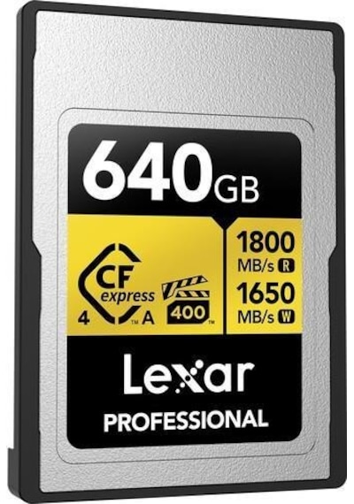 Lexar 640gb Professıonal Gold Lcagold640g- Rneng Cfexpress 4.0 Type-a Kart