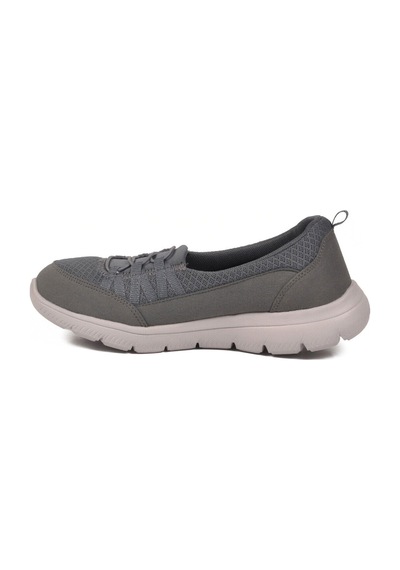 Walkway Füme Fileli Hafif Esnek Kadın Günlük Yürüyüş Ve Spor Ayakkabı Bst-1009 G Füme