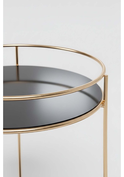 Gold Metal Düzenleyici Stand Gold-siyah