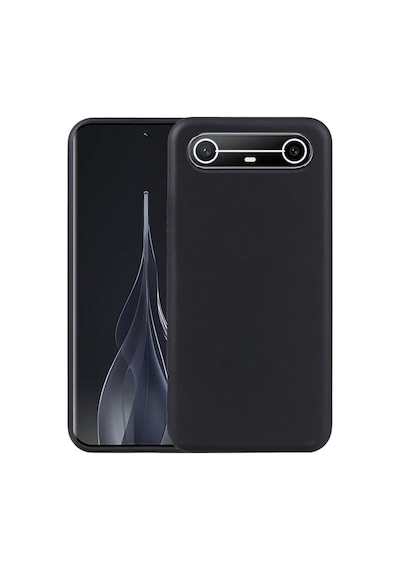 Tecno Spark Slim 5g Kılıf Premiums Silikon Kapak Siyah