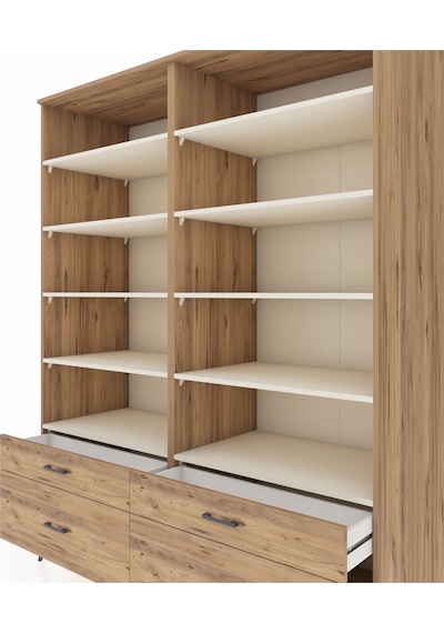 Kronos Gardrop 10 Raflı 4 Çekmeceli 4 Kapaklı 176x59x221 Çam-aytaşı/çam Aytaşı/çam Kronos Gardrop 10 Raflı 4 Çekmeceli 4 Kapaklı 176x59x221 Çam-aytaşı/çam Aytaşı/çam