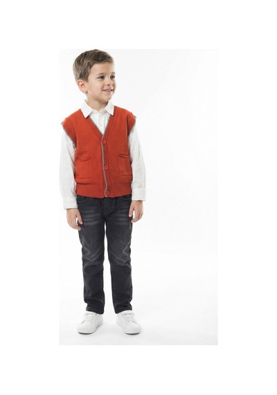 Xo Kids Erkek Çocuk 4lü Alt Üst Takım 2-5 Yaş 12201 Gri