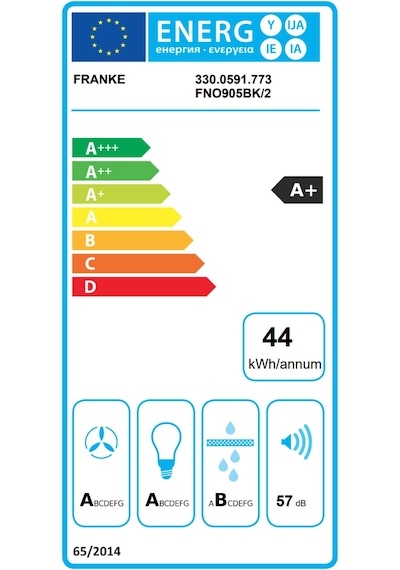 Franke Neo FNO 905 BK Duvar Tİpi 90 CM Davlumbaz