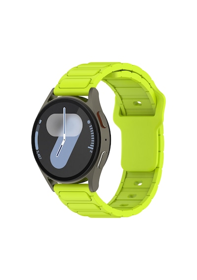 Kilifone - Samsung Gear S3 22mm Uyumlu - Kordon Silikon Kordon Strap Kayış - Krd-132 - Koyu Yeşil - T36070