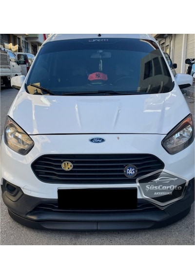 Ford Courier 2014-2023 Uyumlu Üniversal Astra H Lip Esnek Ön Lip 2 Parça Tampon Altı Dil Karlık Ön Ek 00 Şüscaroto Aksesuar