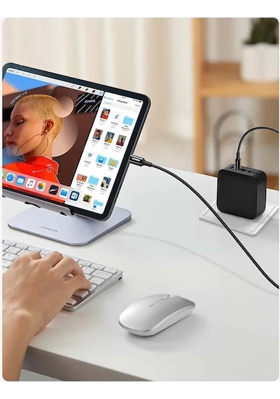 Ugreen Usb-c 100w 5a Qc Pd Hızlı Şarj Kablosu, 2 Metre, Siyah, 80372 -
