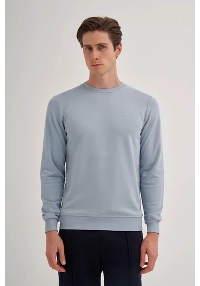 Cazador Slim Fit Açık Mavi Erkek Sweatshirt 56100