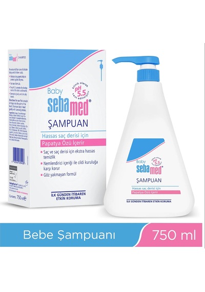 Sebamed Bebek Şampuanı 750 Ml Pompalı Fırsat Pk 3'ü Set