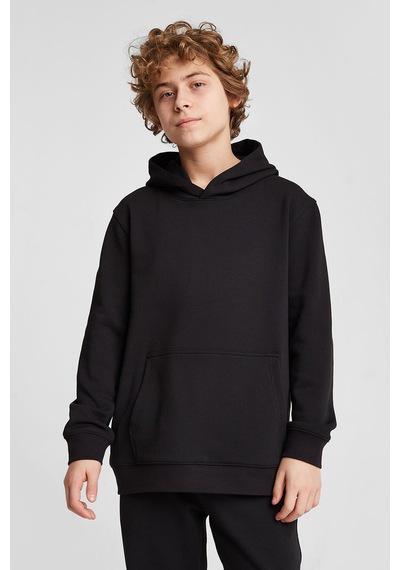 Lescon Çocuk Kapüşonlu Sweatshirt 25s-3267-25n Siyah