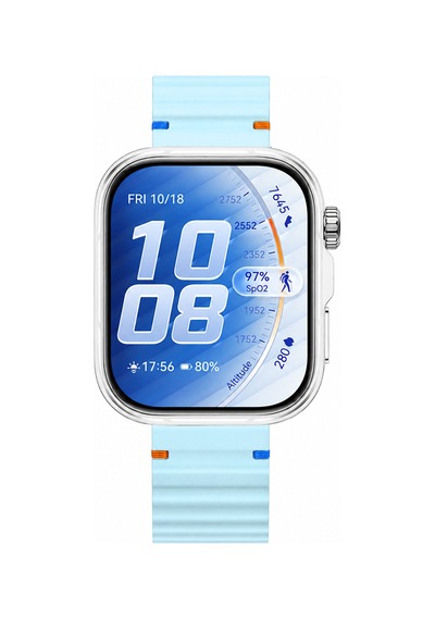 Huawei Watch Fit 5 Pro İle Uyumlu Dalga Desenli Tokalı Yumuşak Soft Silikon Kordon