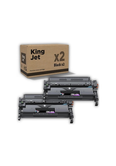 Kingjet Canon Uyumlu Mf553 Standart Kapasiteli 2'li Paket Uyumlu Toner Çipli Crg056