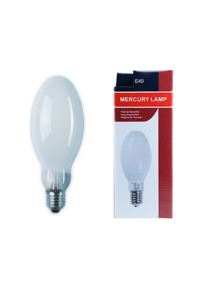 Mercury 400W 230V 3600K E40 Elips Cıva Buharlı Ampul