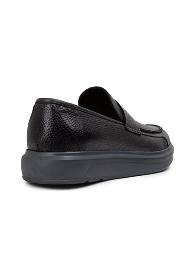 Deery Hakiki Deri Gri Erkek Comfort Loafer Ayakkabı - 01564mgrıp14 Gri