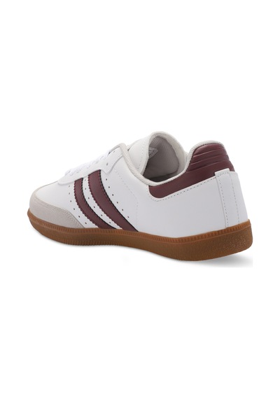 Slazenger PING Erkek  Beyaz / Bordo Günlük Spor Ayakkabısı