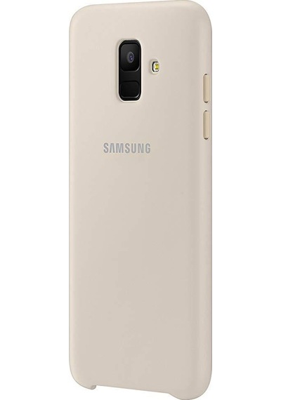 Galaxy A6 2018 İle Uyumlu Çift Katmanlı Arka Kapak Altın Ef-pa600cfegww Gold