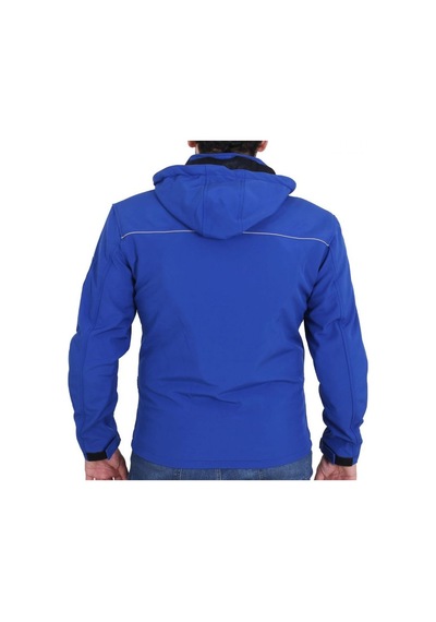 Venom Motosiklet Montu Jaws Soft Shell Mavi Erkek Motorcu Mont