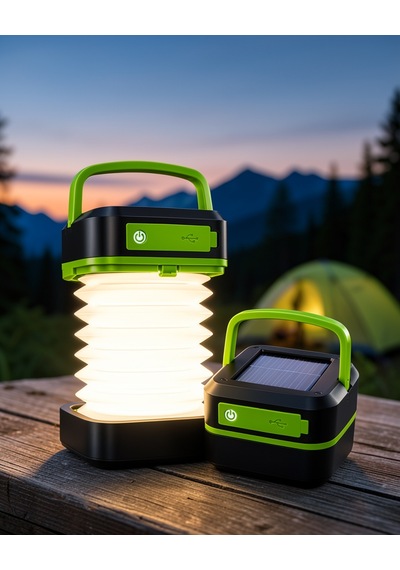 Kamp Lambası Katlanabilir Usb Şarjlı Güneş Enerjili Uczhs71lamba2-1 Çok Renkli