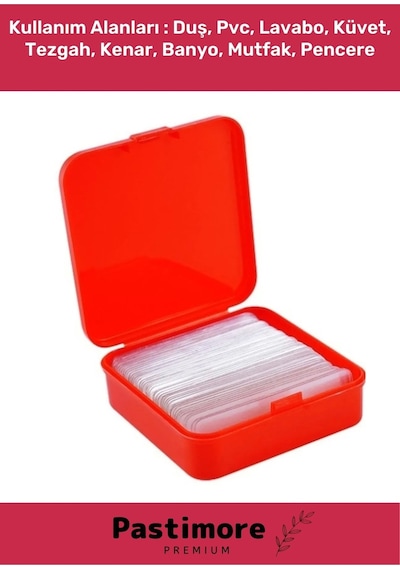 Premium Süper Güçlü Yapışkan Kolay Çıkarılabilir Çok Amaçlı 60 Parça Çift Taraflı Şeffaf Bant
