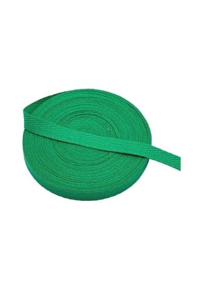 10 Metre Yeşil Dar Dokuma Balıksırtı Şerit