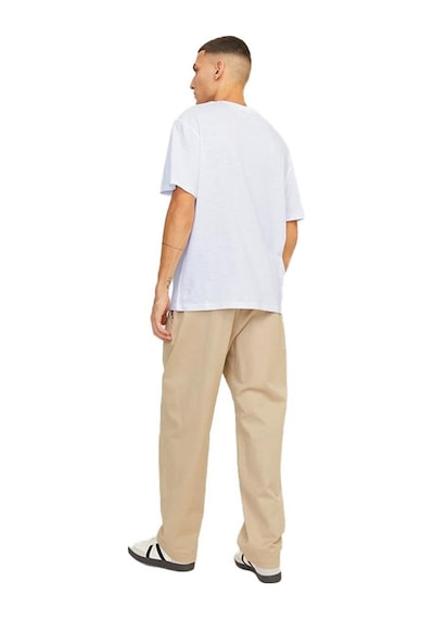 Jack & Jones Jj Jorlafayette Brandıng Erkek T-shirt 12250436-bright White-beyaz