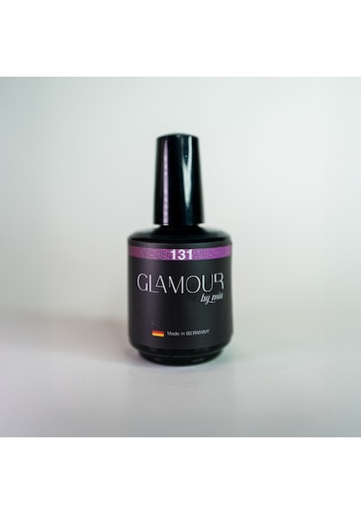 Glamour By Mia 131 Simli Bordo Rengi Kalıcı Oje 15 Ml Hema Free Tpo Free Mor