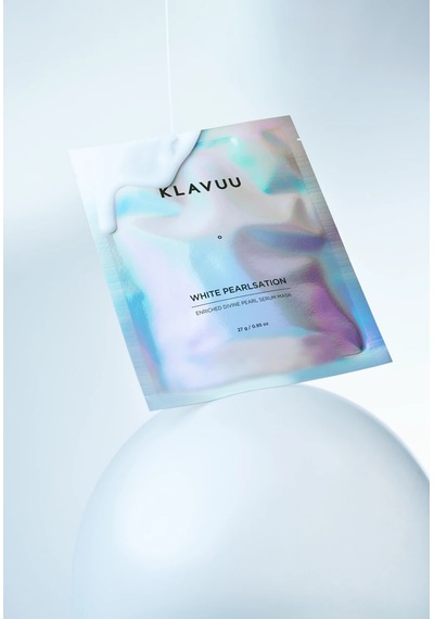 Klavuu White Pearlsation Enriched Divine Pearl Serum Mask - İnci Özlü Aydınlatıcı, Nemlendirici Ve Kırışıklık Karşıtı Kağıt Yüz Maskesi