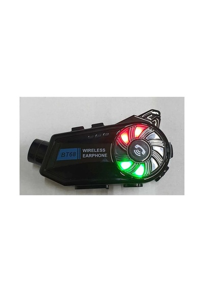 Bt68 Motosiklet Kask Bluetooth Kulaklık 1080p Kamera Ses Kontrolü Video Kayıt Özellikli İntercom 71841826