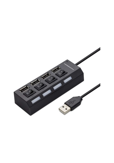 Usb Hub 4 Usb Siyah Hdx7008 Evimdeyokyok