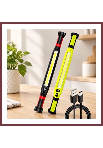Storeşahin Şarjlı Mıknatıslı Led Çalışma Lambası Type-c, 360 Döner, 52.5 Cm Shn0720
