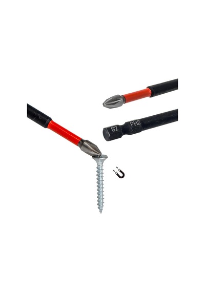 6526 Vidalama Yıldız Bits Uç Philips Ph2x75 Mm