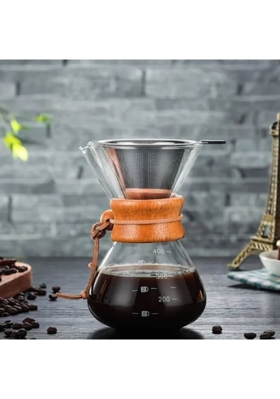 Glass In Love Filtre Kahve Demliği Sürahisi 400 Ml