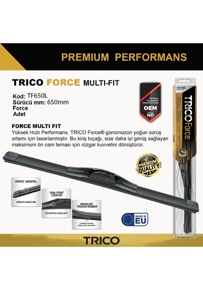 Trico Force Multıfıt Tek Silecek 650mm