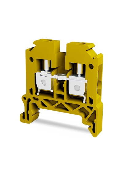 Tbloc Tbl 10mm Sarı Vidalı Tek Katlı Klemens
