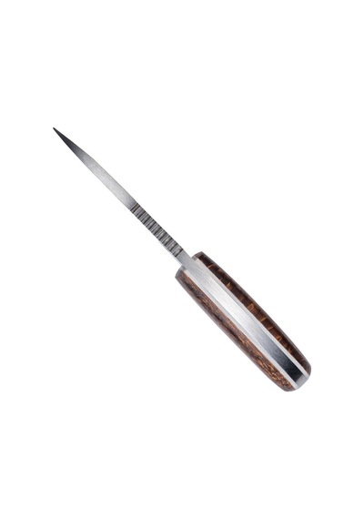 Cudeman 200-jm Yoda Brown Juma Micarta Saplı Deri Kılıflı Kamp Bıçak Kahverengi