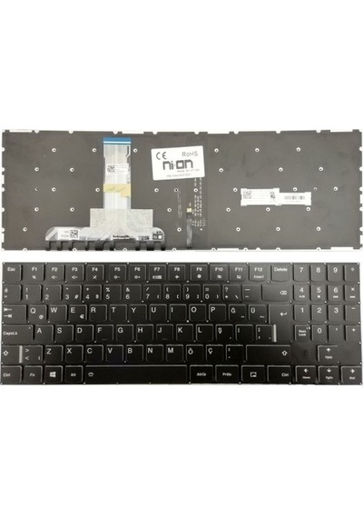 Lenovo Legion Y540-17ırh-pg0 81t3000rtx Notebook Klavye Siyah Tr Aydınlatmalı