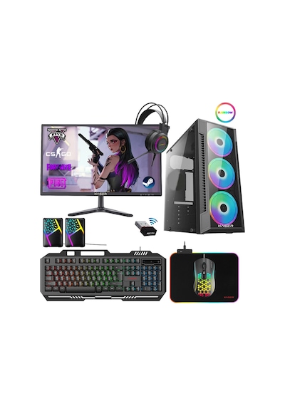 Xaser XSR245 i7-3770 8 GB 256 GB SSD 4 GB RX550 21.5" Masastü Oyuncu Bilgisayarı