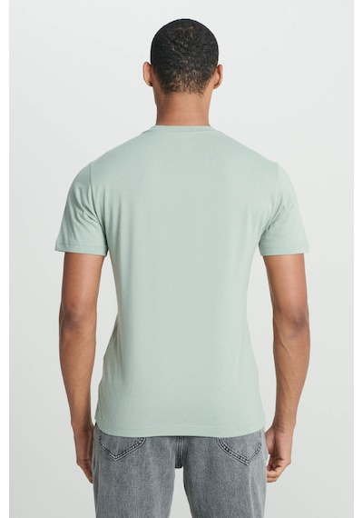 Lee Regular Fit Bisiklet Yaka Mint Yeşili Erkek T-shirt L60ufq303 Mint Yeşili
