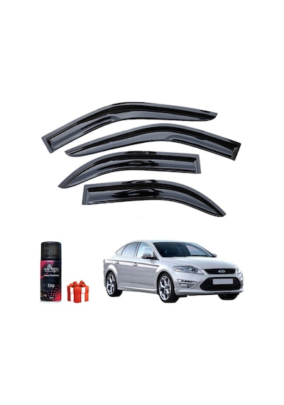 Caraks Mondeo Mk4 Mügen Cam Rüzgarlığı 2008-2014 Arası 4'lü Takım + Koku