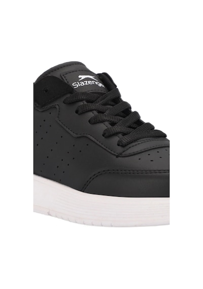 Slazenger Unisex Yazlık Terletmez Kaydırmaz Koku Yapmaz Ultra Hafif Full Ortopedik Yürüyüş Ayakkabısı Siyah Beyaz