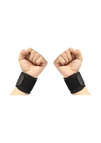 2 Adet El Bilek Bandajı Elastik Sporcu Bilekliği Fitness Ağırlık Çok Renkli