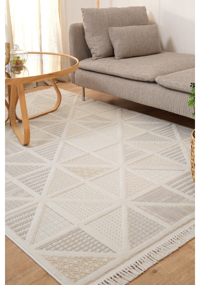 Kaşmir Halı 7/24 Luna Astrid 80x150 CM Salon Mutfak Halısı Yolluk Kilim